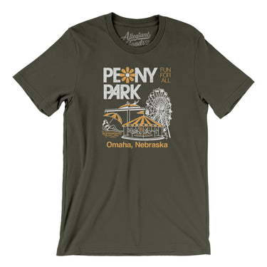 Peony Park Amusement Park Men/Unisex T-Shirt-Allegiant Goods Co. Vintage Sports Apparel