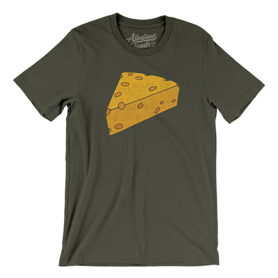 Cheesehead Men/Unisex T-Shirt-Army-Allegiant Goods Co. Vintage Sports Apparel