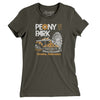 Peony Park Amusement Park Women's T-Shirt-Army-Allegiant Goods Co. Vintage Sports Apparel