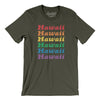 Hawaii Pride Men/Unisex T-Shirt-Army-Allegiant Goods Co. Vintage Sports Apparel