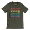 Kentucky Pride Men/Unisex T-Shirt-Army-Allegiant Goods Co. Vintage Sports Apparel