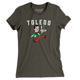 Toledo Buckeyes Hockey Women's T-Shirt-Allegiant Goods Co. Vintage Sports Apparel