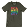 Oklahoma City Oklahoma Pride Men/Unisex T-Shirt-Army-Allegiant Goods Co. Vintage Sports Apparel