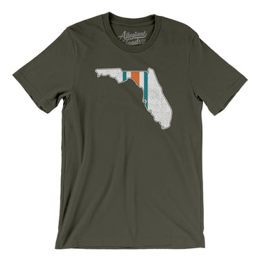 Florida Helmet Stripes Men/Unisex T-Shirt-Allegiant Goods Co. Vintage Sports Apparel