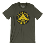 Pittsburgh Yellow Jackets Hockey Men/Unisex T-Shirt-Allegiant Goods Co. Vintage Sports Apparel