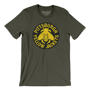 Pittsburgh Yellow Jackets Hockey Men/Unisex T-Shirt-Allegiant Goods Co. Vintage Sports Apparel