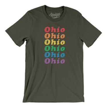 Ohio Pride Men/Unisex T-Shirt-Allegiant Goods Co. Vintage Sports Apparel