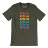 Ohio Pride Men/Unisex T-Shirt-Army-Allegiant Goods Co. Vintage Sports Apparel