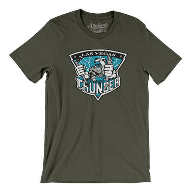 Las Vegas Thunder Hockey Men/Unisex T-Shirt-Allegiant Goods Co. Vintage Sports Apparel
