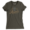Drink Like a Mainer Women's T-Shirt-Army-Allegiant Goods Co. Vintage Sports Apparel
