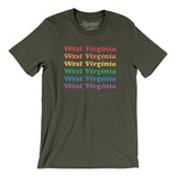 West Virginia Pride Men/Unisex T-Shirt-Allegiant Goods Co. Vintage Sports Apparel