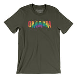 Omaha Nebraska Pride Men/Unisex T-Shirt-Allegiant Goods Co. Vintage Sports Apparel