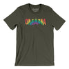 Omaha Nebraska Pride Men/Unisex T-Shirt-Army-Allegiant Goods Co. Vintage Sports Apparel