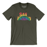 San Antonio Texas Pride Men/Unisex T-Shirt-Allegiant Goods Co. Vintage Sports Apparel