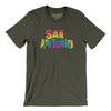 San Antonio Texas Pride Men/Unisex T-Shirt-Army-Allegiant Goods Co. Vintage Sports Apparel
