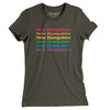 New Hampshire Pride Women's T-Shirt-Army-Allegiant Goods Co. Vintage Sports Apparel
