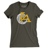 LA Ram Horn Women's T-Shirt-Allegiant Goods Co. Vintage Sports Apparel