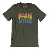 Nashville Tennessee Pride Men/Unisex T-Shirt-Allegiant Goods Co. Vintage Sports Apparel