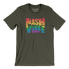 Nashville Tennessee Pride Men/Unisex T-Shirt-Army-Allegiant Goods Co. Vintage Sports Apparel
