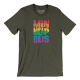 Minneapolis Minnesota Pride Men/Unisex T-Shirt-Allegiant Goods Co. Vintage Sports Apparel