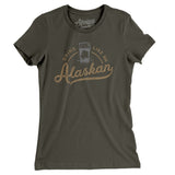Drink Like an Alaskan Women's T-Shirt-Allegiant Goods Co. Vintage Sports Apparel