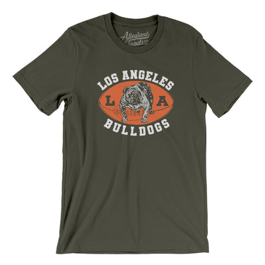 Los Angeles Bulldogs Football Men/Unisex T-Shirt-Allegiant Goods Co. Vintage Sports Apparel