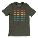 Montana Pride Men/Unisex T-Shirt-Allegiant Goods Co. Vintage Sports Apparel