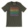 Montana Pride Men/Unisex T-Shirt-Army-Allegiant Goods Co. Vintage Sports Apparel