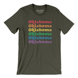Oklahoma Pride Men/Unisex T-Shirt-Allegiant Goods Co. Vintage Sports Apparel
