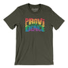 Providence Rhode Island Pride Men/Unisex T-Shirt-Army-Allegiant Goods Co. Vintage Sports Apparel