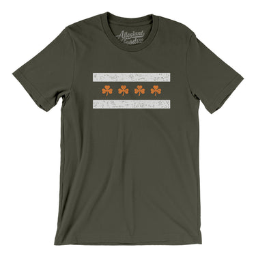 Chi-rish Flag Men/Unisex T-Shirt-Allegiant Goods Co. Vintage Sports Apparel