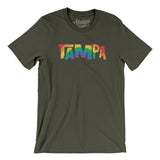 Tampa Florida Pride Men/Unisex T-Shirt-Allegiant Goods Co. Vintage Sports Apparel