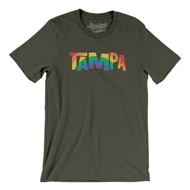 Tampa Florida Pride Men/Unisex T-Shirt-Allegiant Goods Co. Vintage Sports Apparel