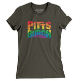 Pittsburgh Pennsylvania Pride Women's T-Shirt-Allegiant Goods Co. Vintage Sports Apparel