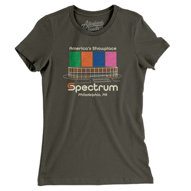 Philadelphia Spectrum Women's T-Shirt-Allegiant Goods Co. Vintage Sports Apparel