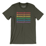 Pennsylvania Pride Men/Unisex T-Shirt-Allegiant Goods Co. Vintage Sports Apparel