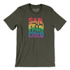 San Francisco California Pride Men/Unisex T-Shirt-Army-Allegiant Goods Co. Vintage Sports Apparel
