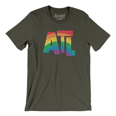 Atlanta Georgia Pride Men/Unisex T-Shirt-Allegiant Goods Co. Vintage Sports Apparel