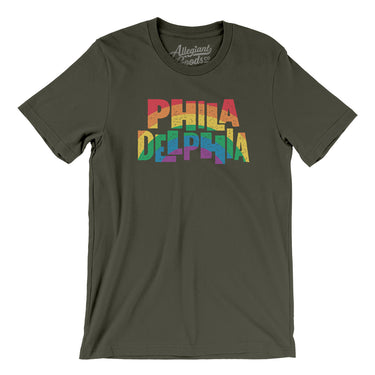 Philadelphia Pennsylvania Pride Men/Unisex T-Shirt-Allegiant Goods Co. Vintage Sports Apparel