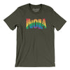 New Orleans Louisiana Pride Men/Unisex T-Shirt-Army-Allegiant Goods Co. Vintage Sports Apparel