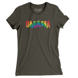 Omaha Nebraska Pride Women's T-Shirt-Allegiant Goods Co. Vintage Sports Apparel