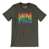 Memphis Tennessee Pride Men/Unisex T-Shirt-Allegiant Goods Co. Vintage Sports Apparel