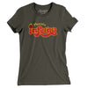 Phoenix Inferno Soccer Women's T-Shirt-Army-Allegiant Goods Co. Vintage Sports Apparel