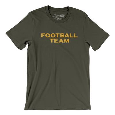 Washington Football Team Men/Unisex T-Shirt-Army-Allegiant Goods Co. Vintage Sports Apparel