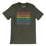 Mississippi Pride Men/Unisex T-Shirt-Allegiant Goods Co. Vintage Sports Apparel