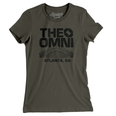 Atlanta Omni Women's T-Shirt-Allegiant Goods Co. Vintage Sports Apparel