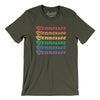 Tennessee Pride Men/Unisex T-Shirt-Army-Allegiant Goods Co. Vintage Sports Apparel