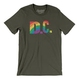 Washington D.C. Pride Men/Unisex T-Shirt-Allegiant Goods Co. Vintage Sports Apparel