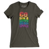 Columbus Ohio Pride Women's T-Shirt-Army-Allegiant Goods Co. Vintage Sports Apparel