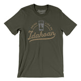 Drink Like an Idahoan Men/Unisex T-Shirt-Allegiant Goods Co. Vintage Sports Apparel